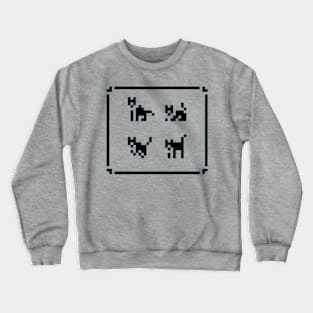 cat in the box Crewneck Sweatshirt